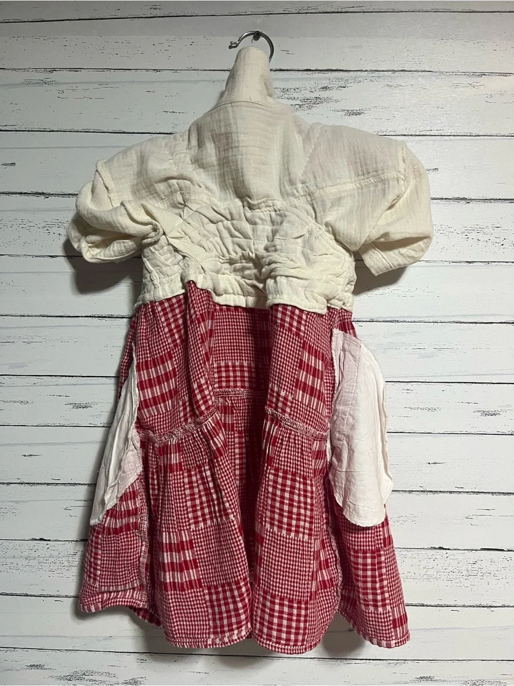 Handmade Pioneer Prairie Dress Apron Outfit Girls Size 3-5 Historical Costume